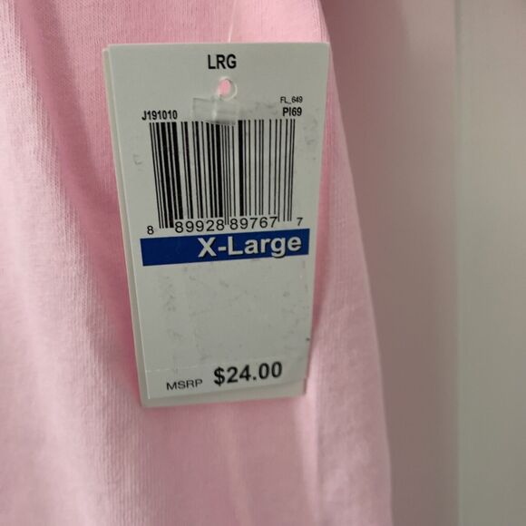 LRG Lifted Research Group Tee Mens XL Graphic Logo T-Shirt Pink 100% Cotton - Picture 4 of 5